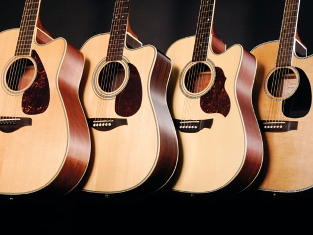 Акустическая гитара типа дредноут для начинающих в Минске