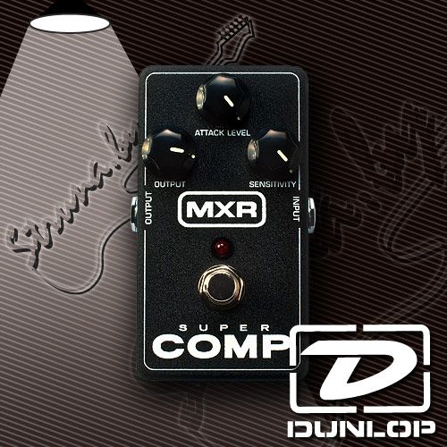 Купить гитарную примочку компрессор Dunlop MXR M132 Super Comp в Минске