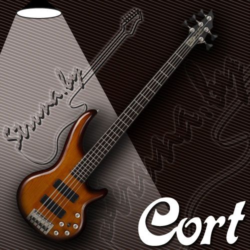 5-струнная бас-гитара CortCurbow52