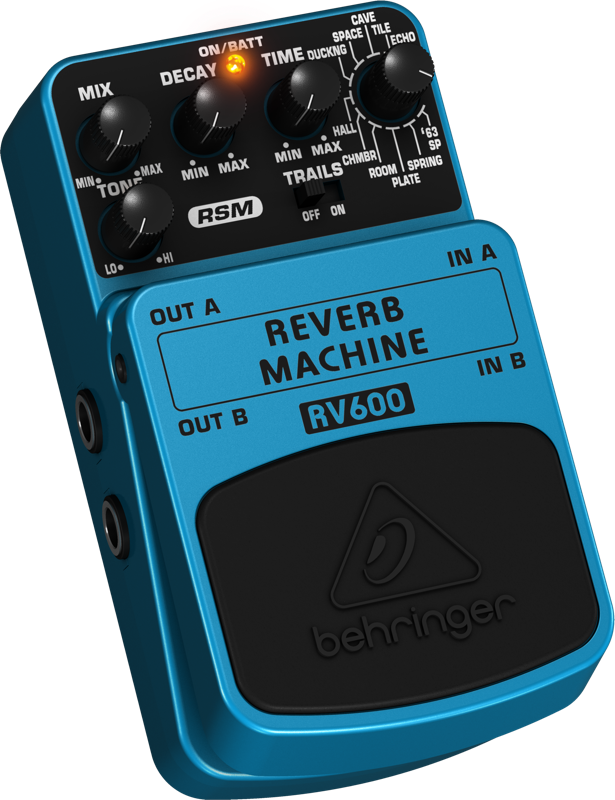 Гитарная педаль (примочка) ревербератор