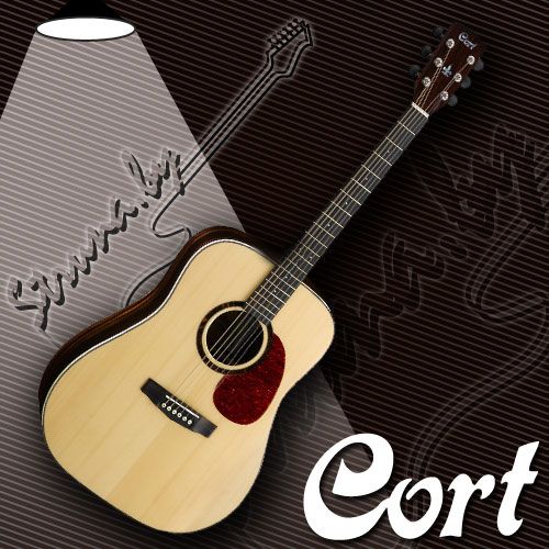 Акустическая гитара Cort Earth-E