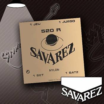 Струны для классической гитары Savarez 520R La Legende Carte Rouge