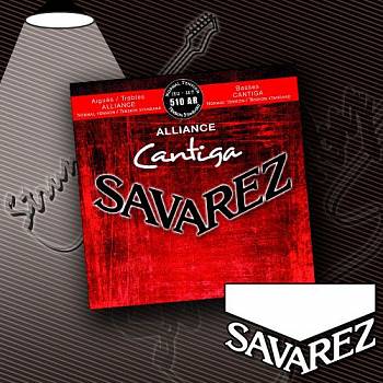 Струны для классической гитары Savarez 510AR Alliance Cantiga