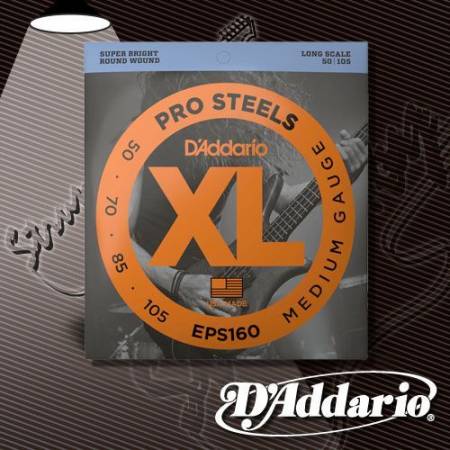 Изображение - Струны для бас-гитары D'addario EPS160 - магазин Struna.by