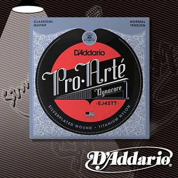 Струны для классической гитары D’addario EJ45TT