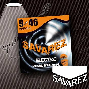 Струны для электрогитары Savarez S50XLL Nickel Essential 9-46