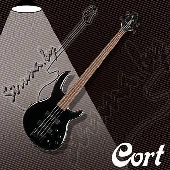 Бас-гитара Cort C4 Deluxe BK
