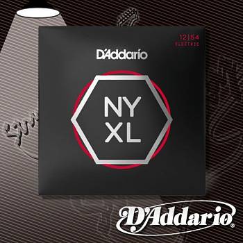 Струны для электрогитары D'Addario NYXL1254